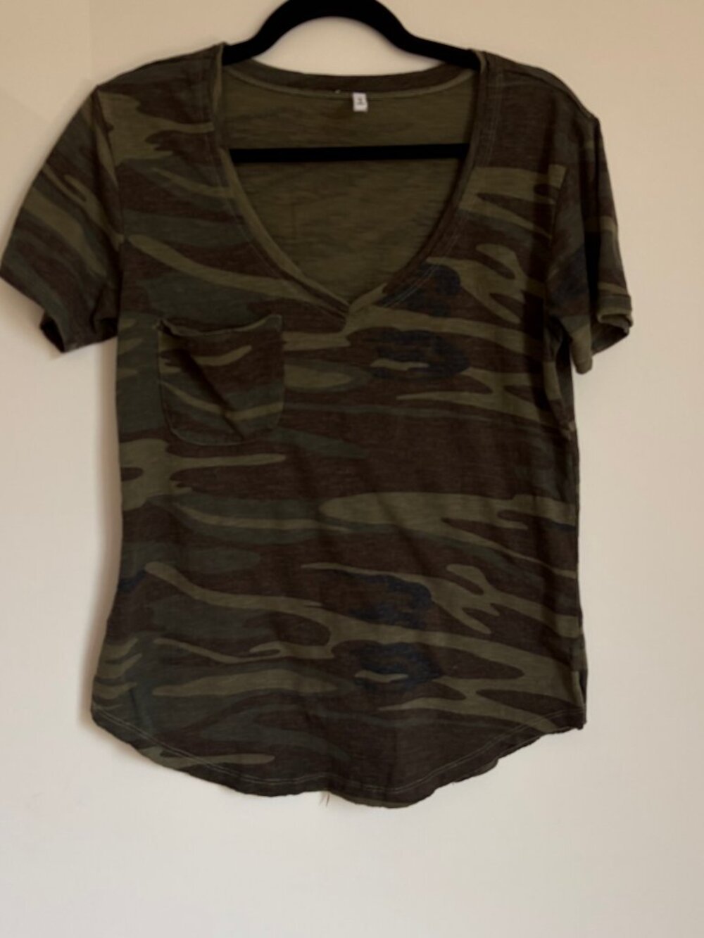 Z Supply The Womens Pocket Tee Camo